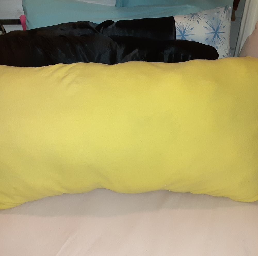 Yellow pillow